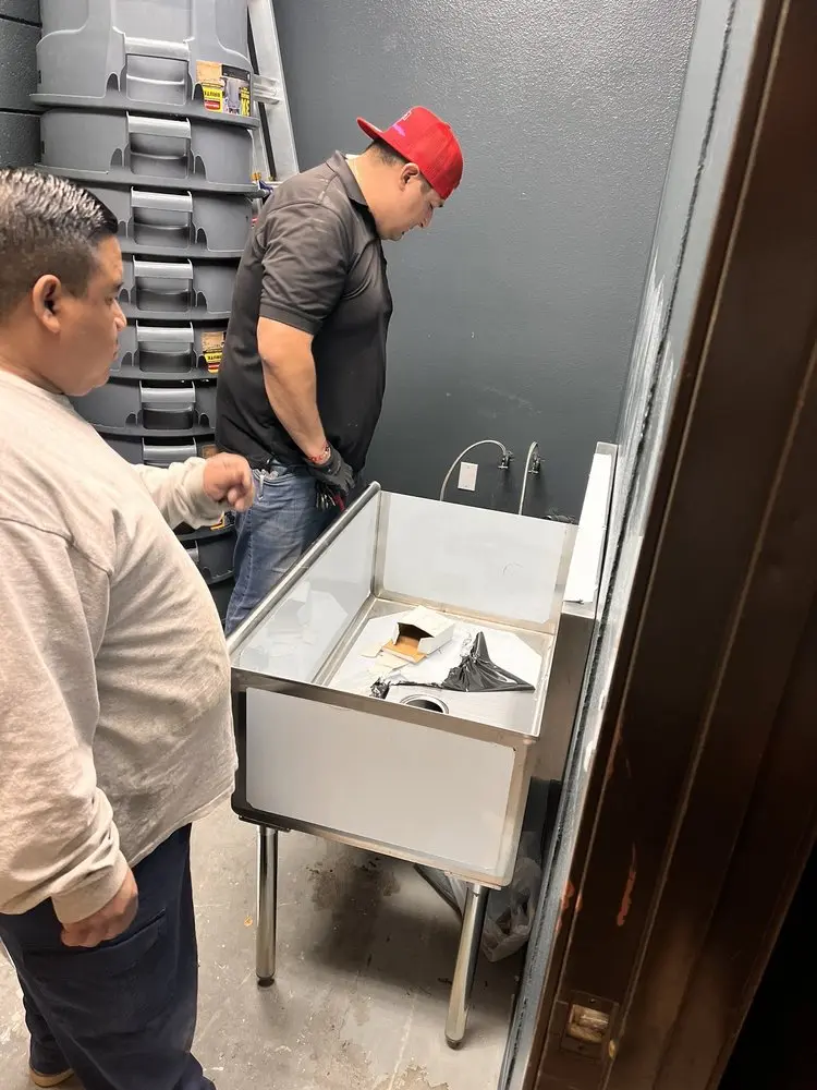 Commercial plumbing and sink installation in Ewa Beach